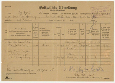 Official deregistration of Hubertus and Helga zu Löwenstein