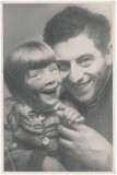 Fotografie: Adolf Moritz Steinschneider mit Tochter Marie-Luise