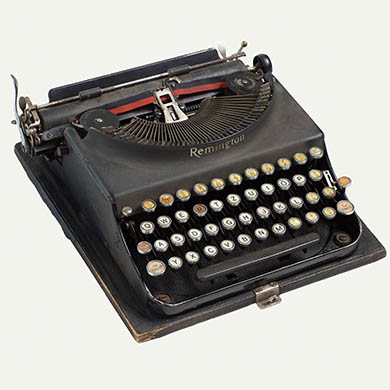 Schreibmaschine der American Guild for German Cultural Freedom 