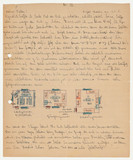 Brief von Ernst Loewy an seine Eltern 