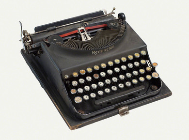 Schreibmaschine der American Guild for German Cultural Freedom 