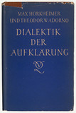 Buchcover: Horkheimer/Adorno, Dialektik der Aufklärung