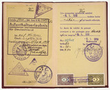 Türkischer Pass von Fritz Neumark