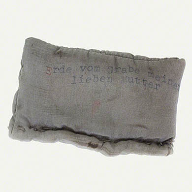 Walter Zweig's small bag of soil