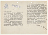 Letter from Klaus Mann to Rudolf Olden