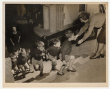 Photograph: Clementine Zernik with children