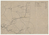 Hand-drawn map of Margarete Buber-Neumann